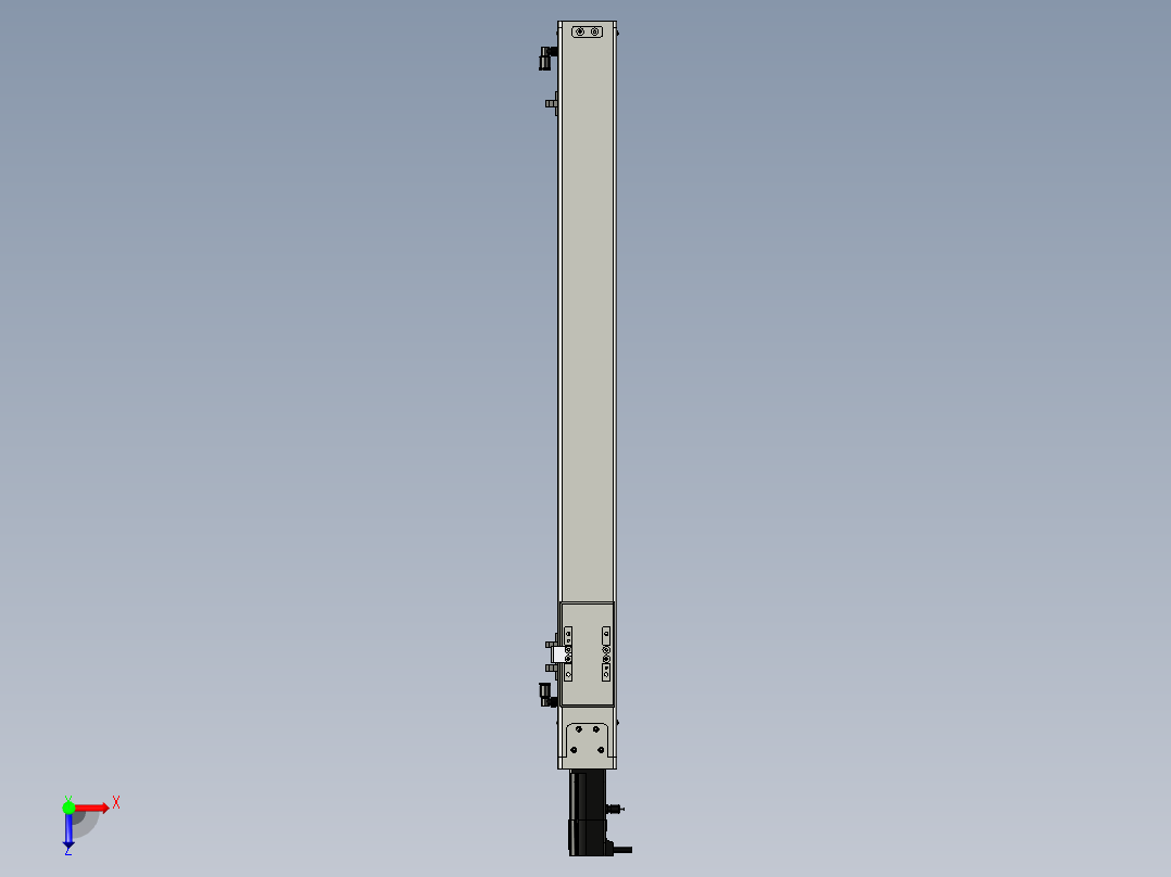 Toyo东佑达直线模组-ECH6-600-BC-反俯视图