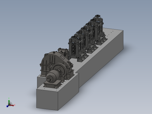 350轧机生产线 F742
