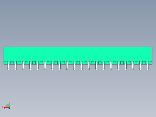 DEGSON 2EDG 系列 5.08mm 可插拔接线端子组-2EDGVC-5.08-20P-14-00AH后视缩略图