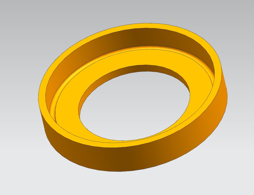弹簧上座落料拉深模（CAD图+UG三维）