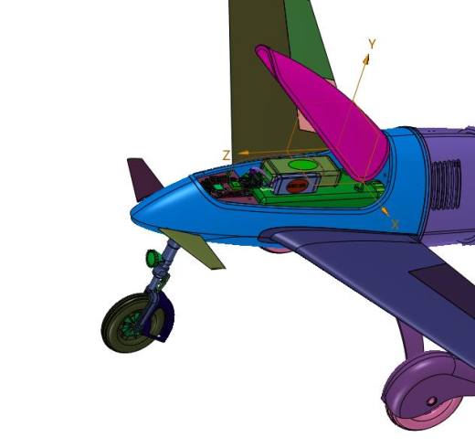 后引擎有翼无人机缩略图