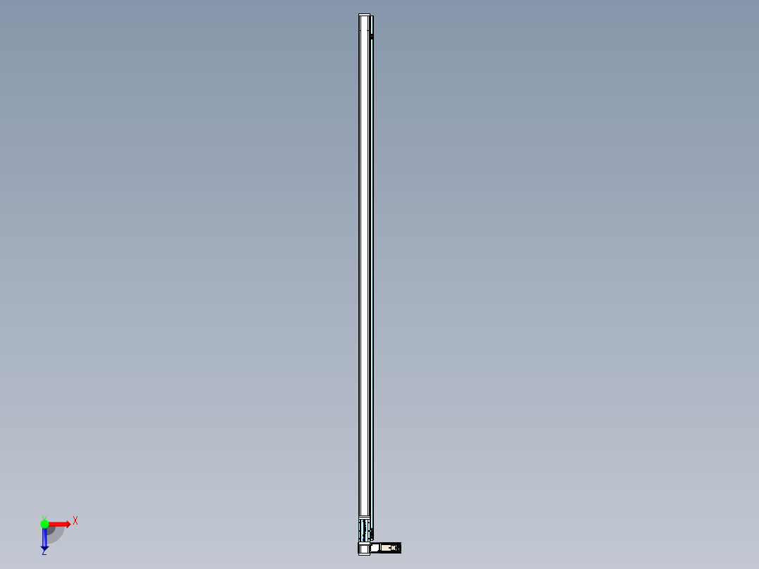 欧规系列-LB6A-L130-S2750-BL-ZP40-C3俯视图