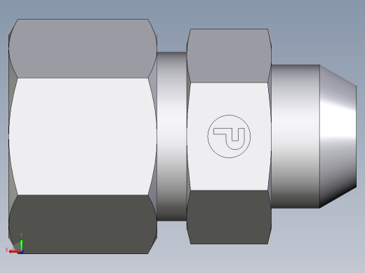 卡套式工业通用硬管接头EO_Weld_connector_AS12S71后视缩略图