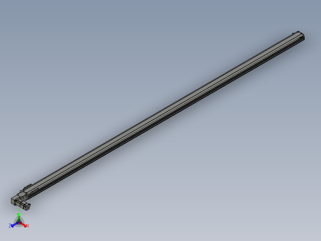 模组FTB10-L-3500正等轴测图