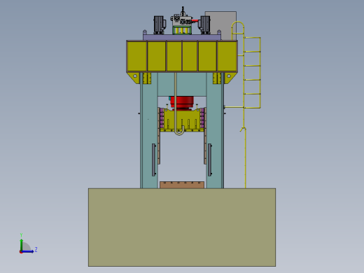 107 600T油压机左视缩略图