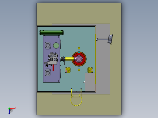 107 600T油压机俯视缩略图