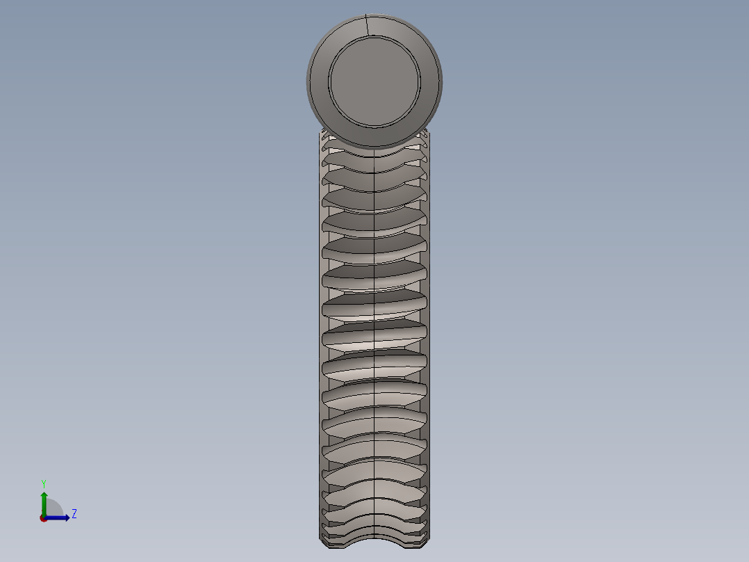 齿轮啮合 (133)左视图