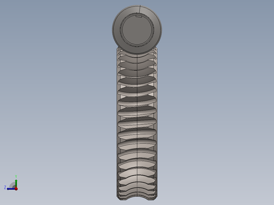 齿轮啮合 (133)右视图