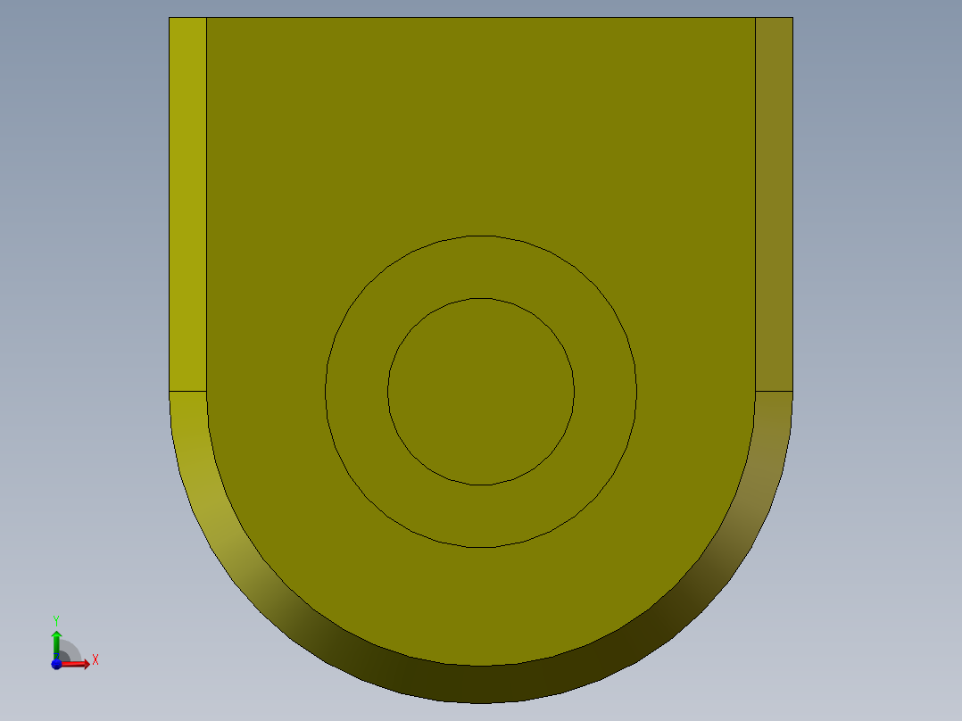 S4 电磁铁座前视图