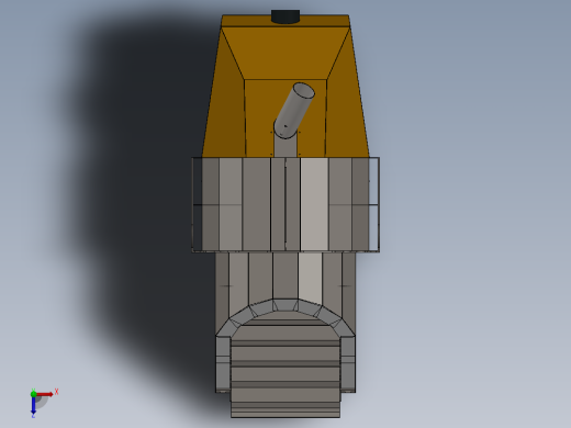 颗粒燃烧器俯视缩略图