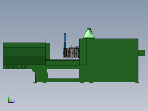 双色螺纹模具左视缩略图