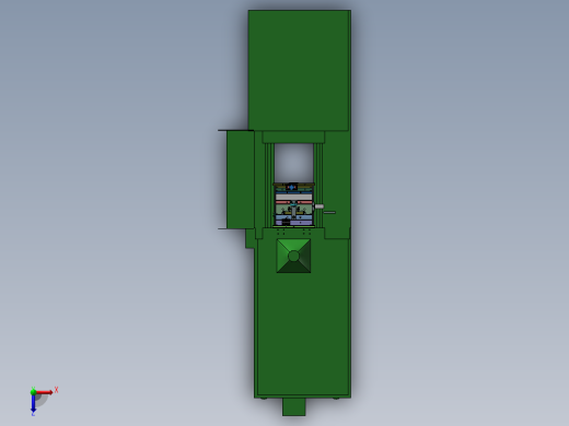双色螺纹模具俯视缩略图