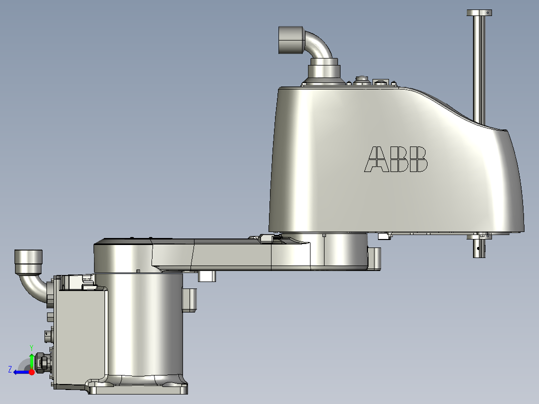 ABB全系列机器人3-3D模型 (6)右视图