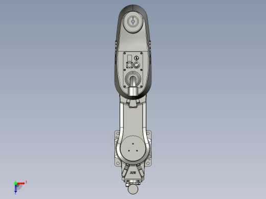 ABB全系列机器人3-3D模型 (6)俯视缩略图