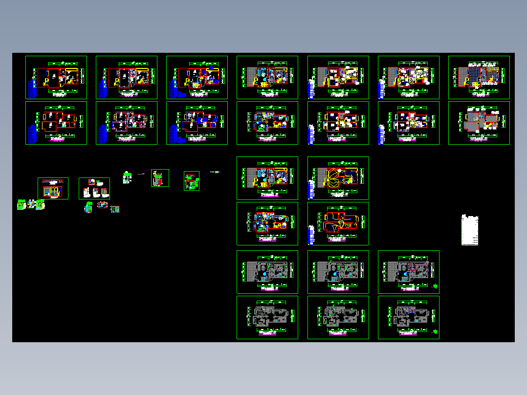 某公寓室内照明整体方案