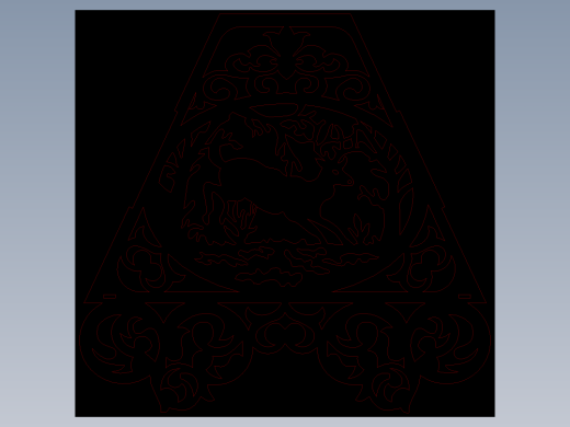 立体拼图、激光切割、线切割图纸(25)