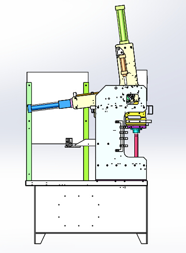 熔接机设备（sw18可编辑+工程图）