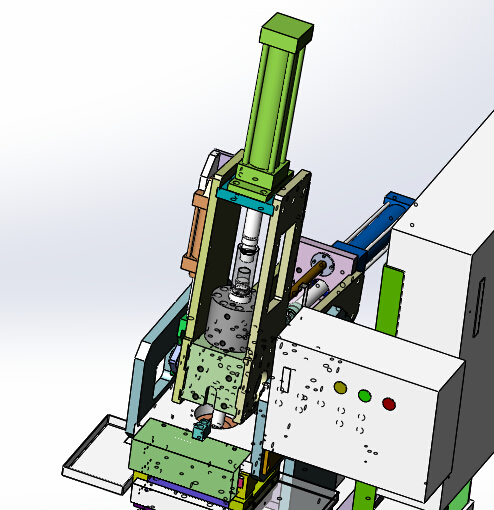 熔接机设备（sw18可编辑+工程图）
