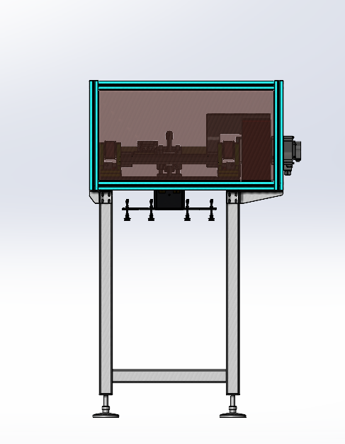 移载桁架sw21可编辑