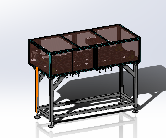 移载桁架sw21可编辑