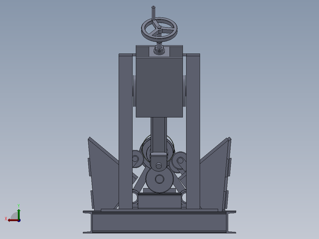 翻边机sw09可编辑后视图