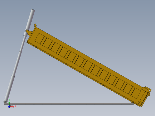 液压翻斗车箱前视缩略图