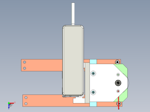 脉冲热压机构俯视缩略图
