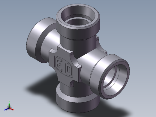 XC+XD 四通接头、XC-26