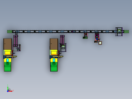 塑料盒注塑组装完整产品线前视缩略图