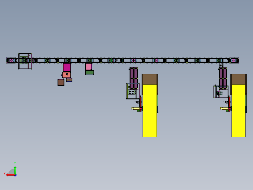 塑料盒注塑组装完整产品线后视缩略图