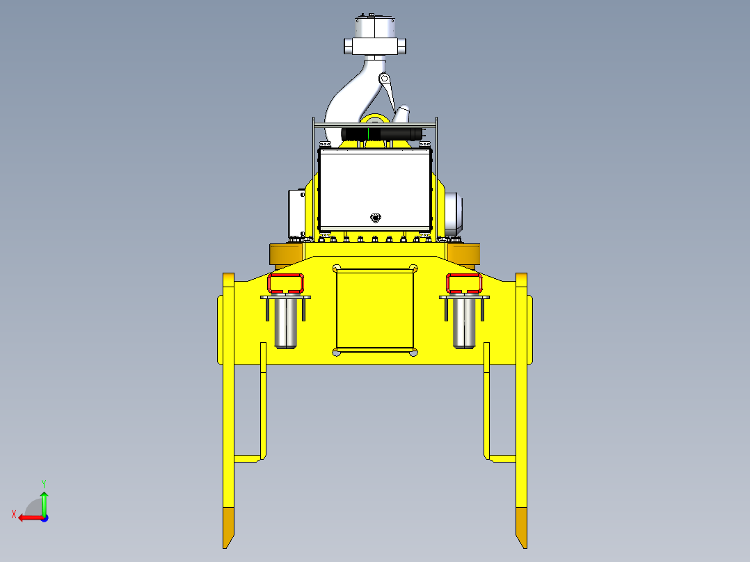 A0002614-卷轴提升梁 20T后视图