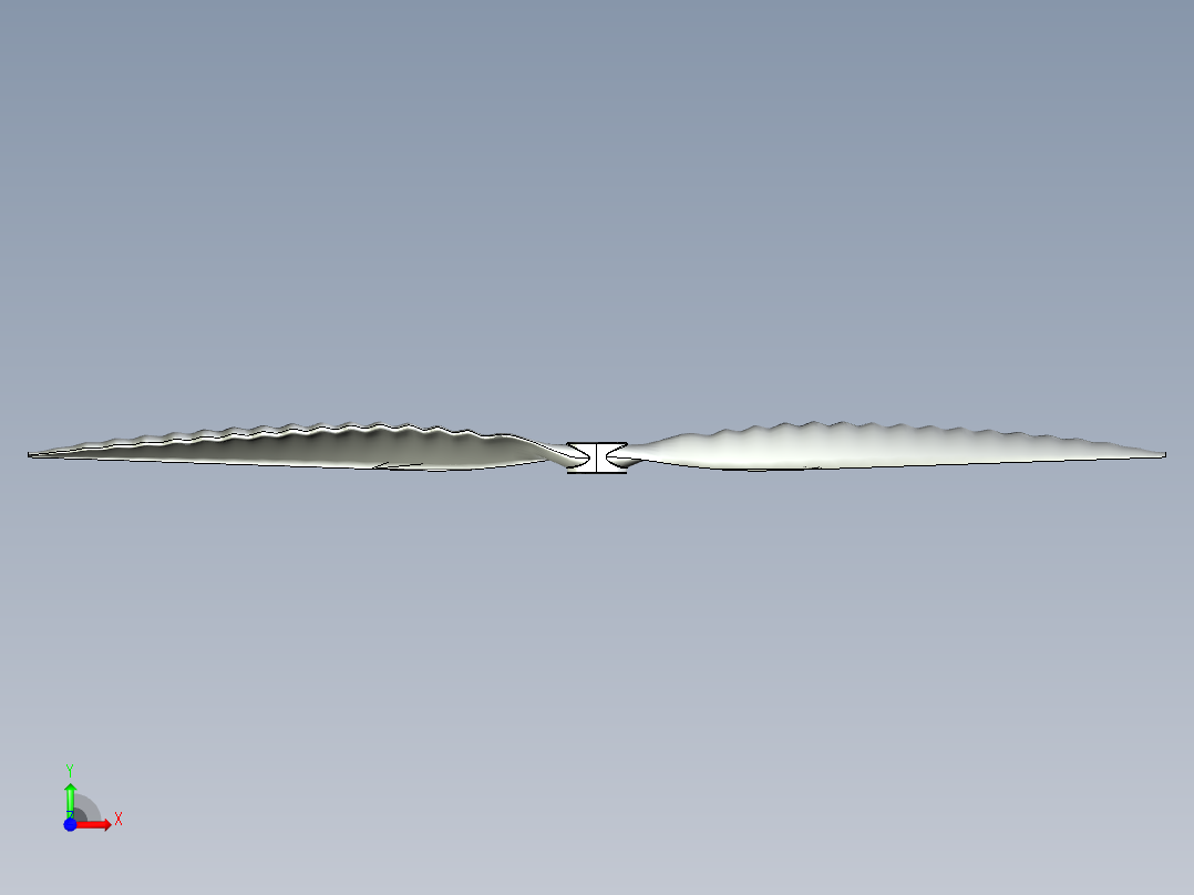 螺旋桨(73)前视图