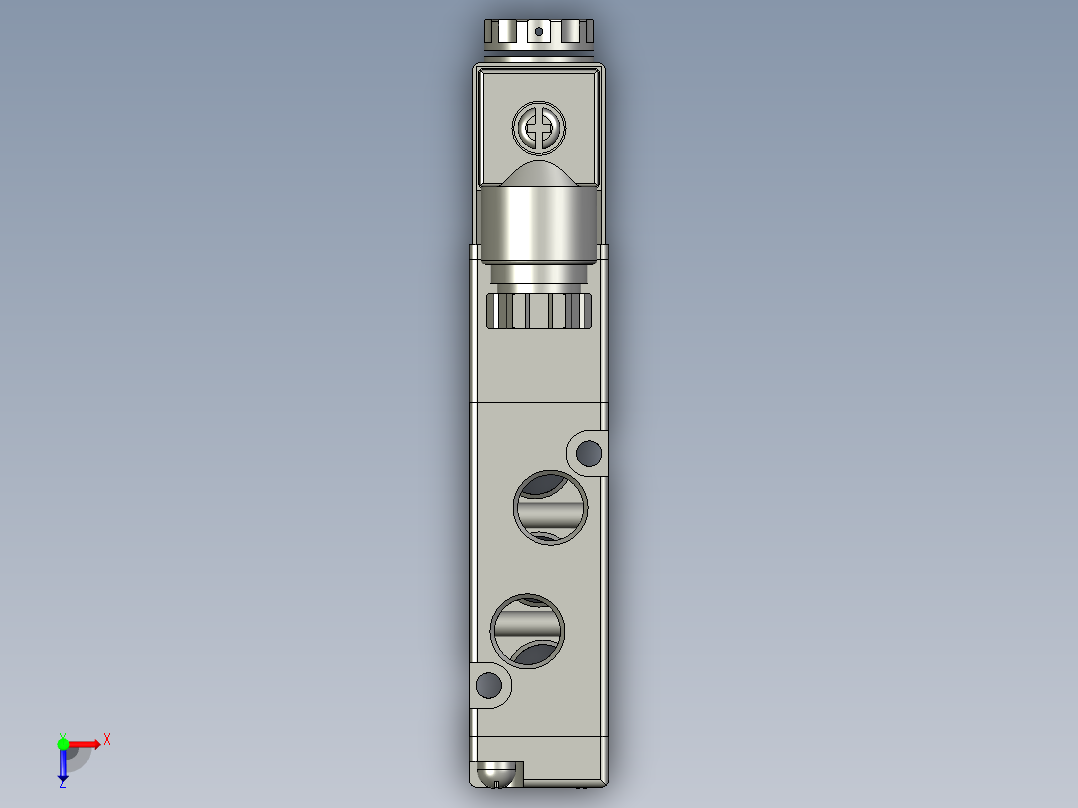 电磁阀(ALRTAC)4V11006B-KH俯视图