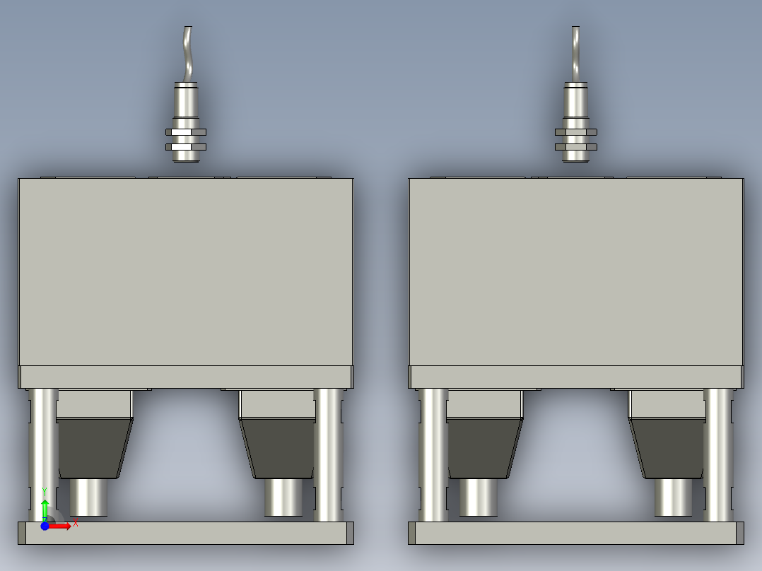 YSZ150B-05-00归正组件前视图