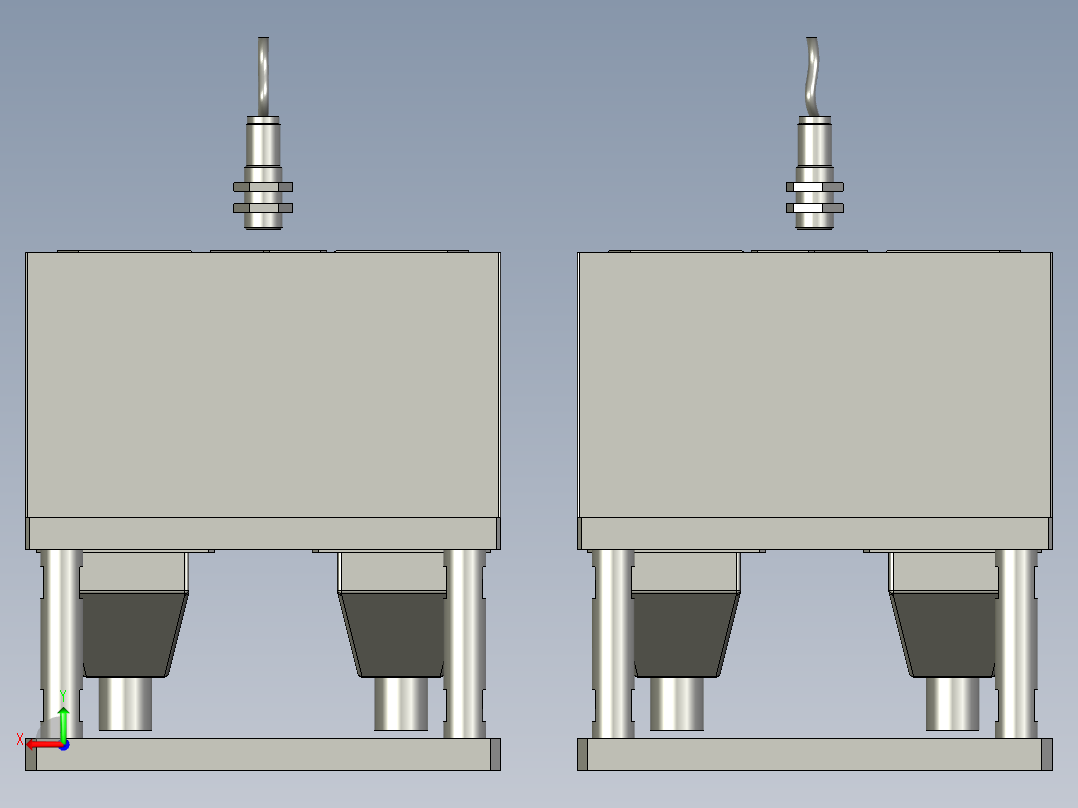 YSZ150B-05-00归正组件后视图