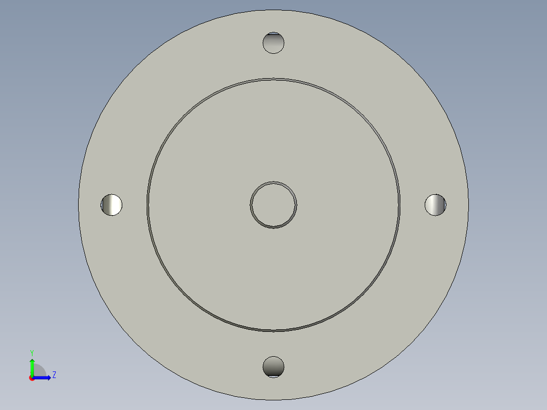 电机Y100-4示意图左视图