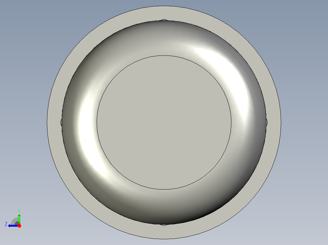 电机Y100-4示意图右视图