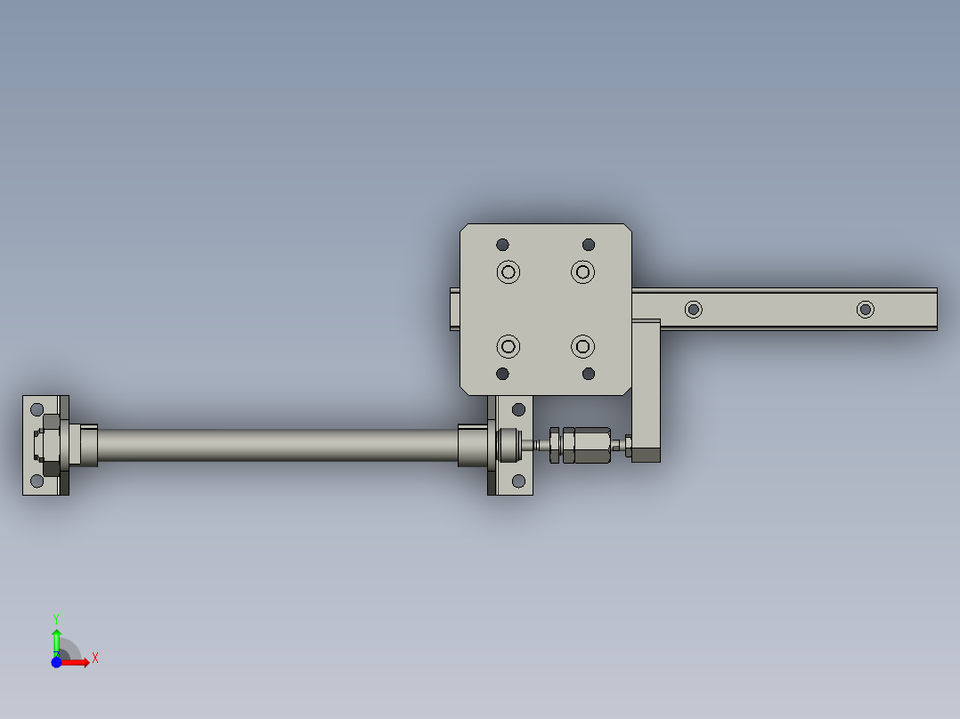 递进组件a前视图