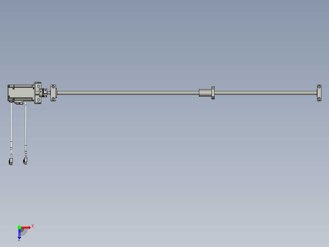 03上吸料长丝杆组件A-副本俯视图
