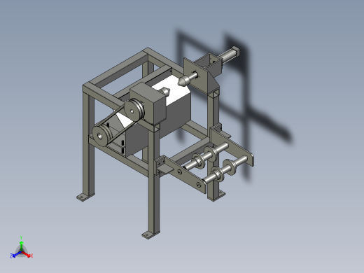 卷取垫布整理装置