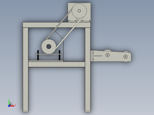 卷取垫布整理装置前视缩略图