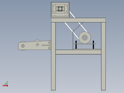 卷取垫布整理装置后视缩略图