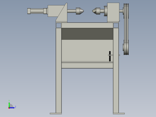 卷取垫布整理装置左视缩略图