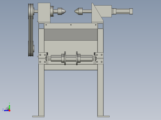 卷取垫布整理装置右视缩略图