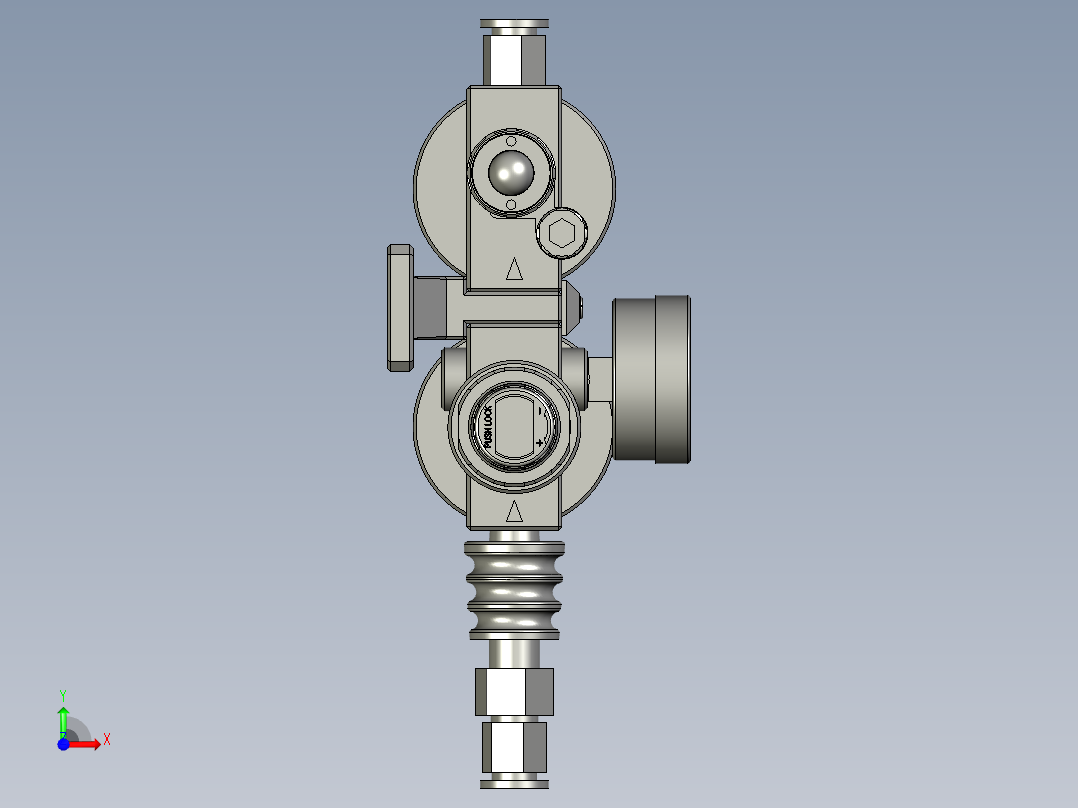 BFR300-H-PG20A+MBV-03-B前视图