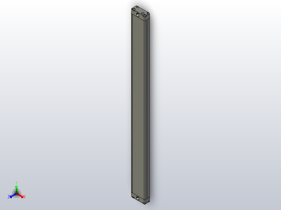 XTB15-2220-S安全光栅正等轴测图