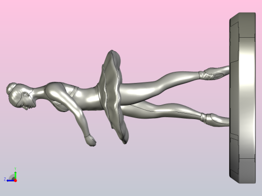 芭蕾舞女演员右视缩略图