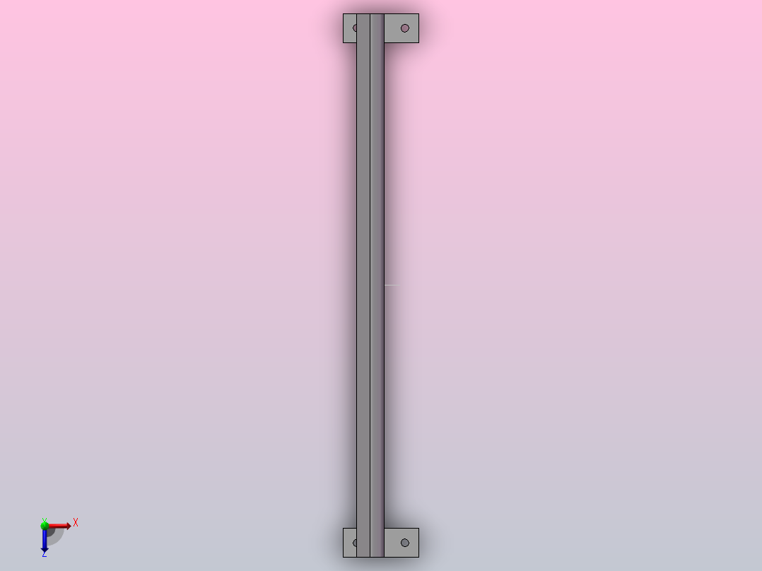 瓷砖打包机构的设计(纸皮包装+绑绳或胶带)+说明书俯视图