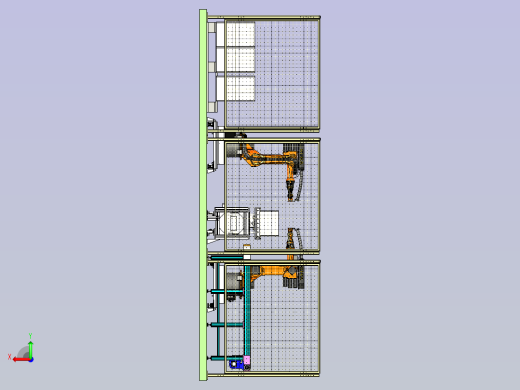 自动化装箱与称重生产线设计后视缩略图