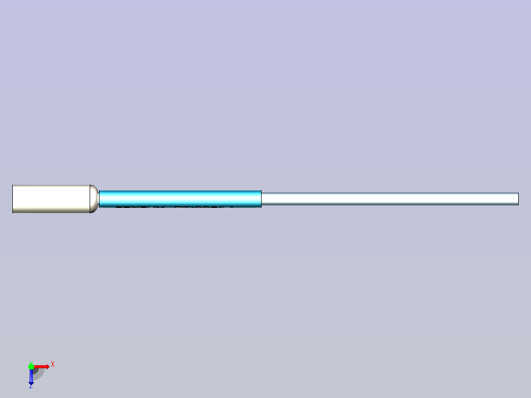 深浦接近传感器 dt-006 3d俯视图